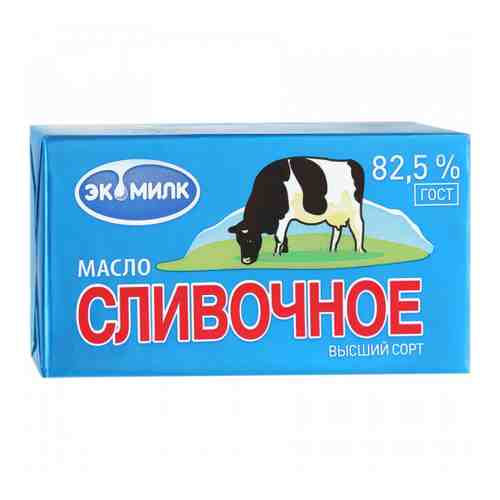Масло Экомилк сливочное 82.5% 180 г арт. 3330823