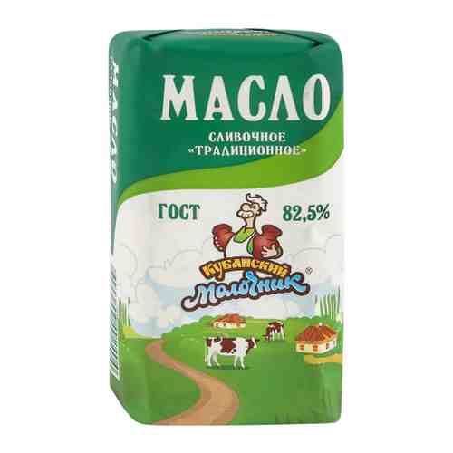 Масло Кубанский молочник Традиционное 82.5% 170 г арт. 3483969