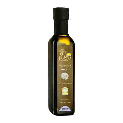 Масло Kurtes оливковое Extra Virgin Delicatessen со вкусом чабреца 250 мл арт. 3486899