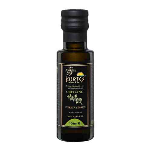 Масло Kurtes оливковое Extra Virgin Delicatessen со вкусом орегано 100 мл арт. 3486900