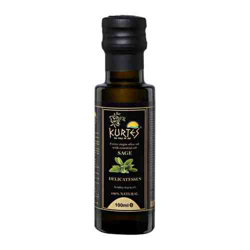Масло Kurtes оливковое Extra Virgin Delicatessen со вкусом шалфея 100 мл арт. 3486887