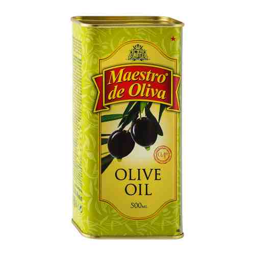 Масло Maestro de Oliva оливковое 100% 500 мл арт. 3453849