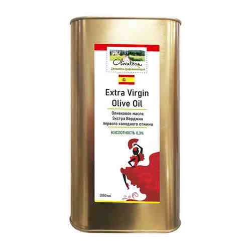 Масло Olivateca оливковое Extra Virgin 1 л арт. 3443642