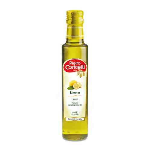 Масло Pietro Coricelli оливковое Extra Virgin Лимон 250 мл арт. 3449800