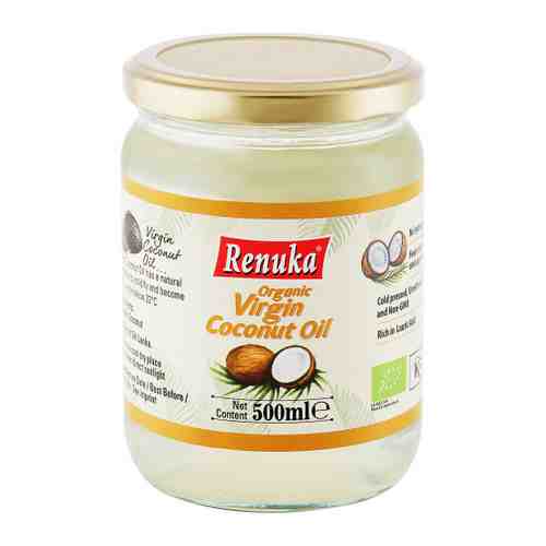 Масло Renuka кокосовое Virgin Coconut Oil Organic первого отжима 500 г арт. 3456948