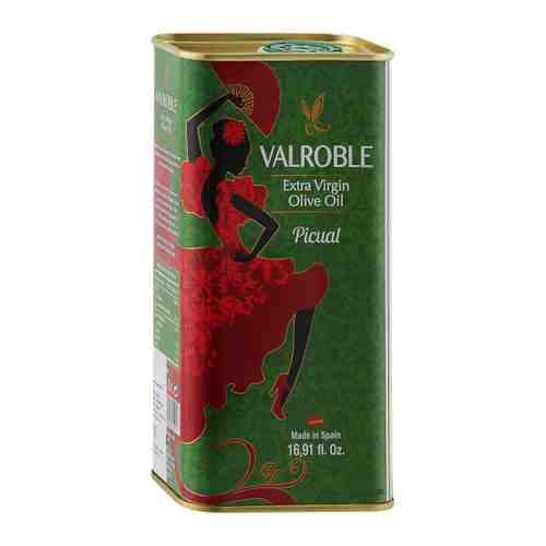 Масло Valroble оливковое Extra Virgin Picual нерафинированное 500 мл арт. 3482166