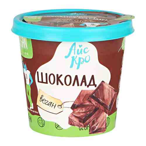 Мороженое АйсКро на растительной основе Шоколад без сахара 75 г арт. 3396009