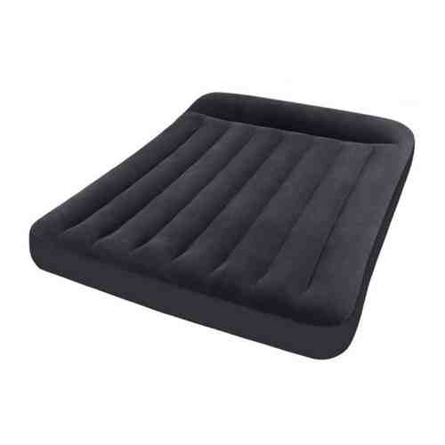Матрас надувной Intex Queen Pillow Rest Classic со встроенным насосом 220V 203х152х25 см арт. 3488007