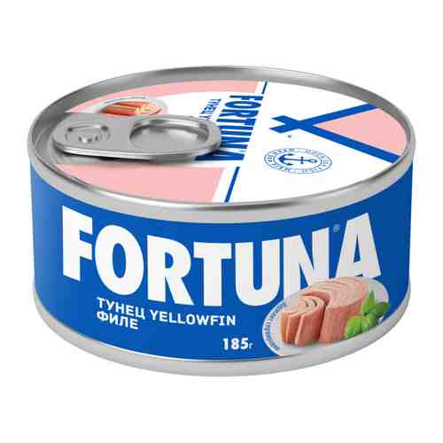 Филе тунца Fortuna в собственном соку 185 г арт. 3345162