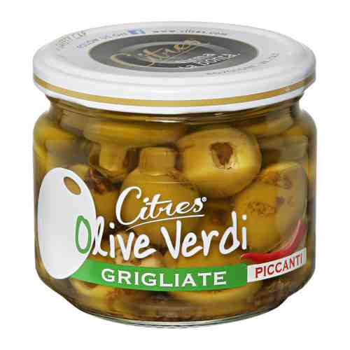 Оливки Citres Olive Belle di Cerignola denocciolate grigliate на гриле без косточки 230 г арт. 3373830