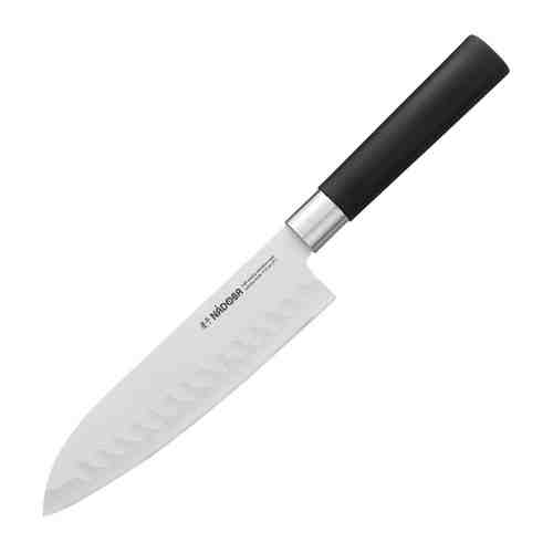 Нож кухонный Nadoba Keiko сантоку с углублениями 17.5 см арт. 3483677