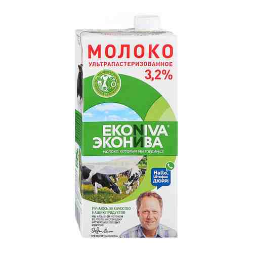 Молоко ЭкоНива ультрапастеризованное 3.2% 1 л арт. 3364823