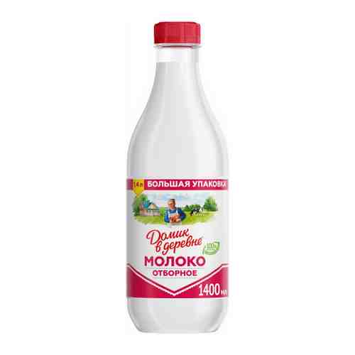 Молоко Домик в деревне отборное 3.5%-4.5% 1.4 л арт. 3312483