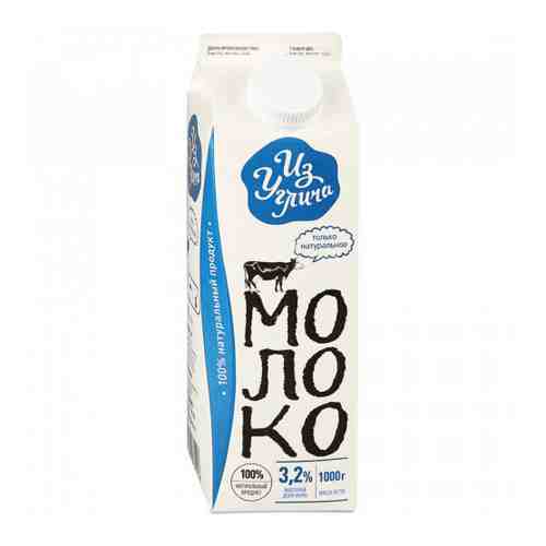 Молоко Из Углича пастеризованное 3.2% 1 кг арт. 3377126