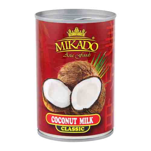 Молоко Mikado кокосовое классик 17-18% 400 мл арт. 3459701