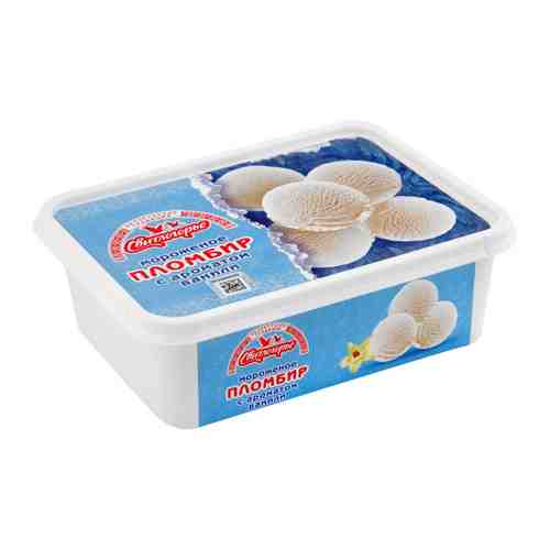Мороженое Свитлогорье пломбир с ароматом ванили 500 г арт. 3481509