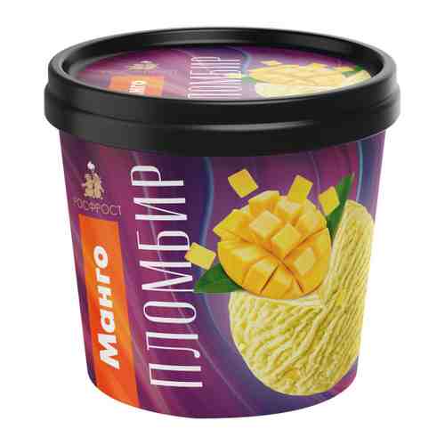 Мороженое Фабрика Фрост Фиолет пломбир с ароматом манго 430 г арт. 3485134