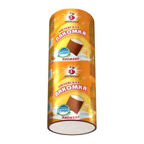 Мороженое Филевское Лакомка пломбир в шоколадной глазури 90 г арт. 3073955