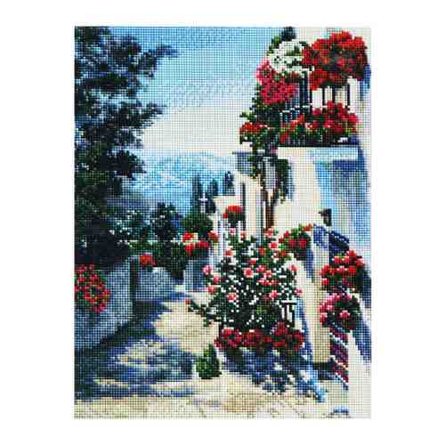 Мозаика Белоснежка На юге Испании на подрамнике арт. 3422533