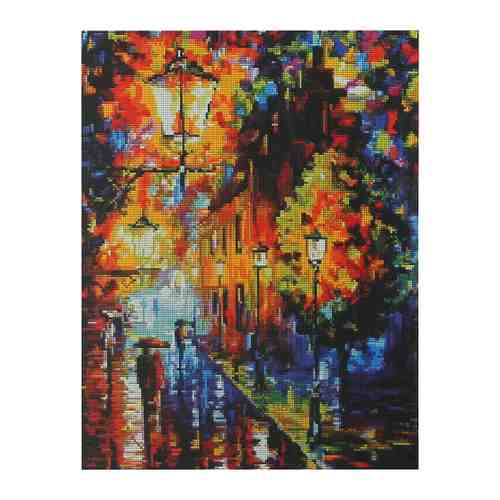 Мозаика Белоснежка Огни в ночи на подрамнике 40х50 см арт. 3422527