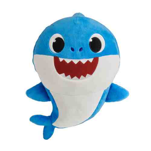 Музыкальная игрушка WowWee Baby Shark Папа Акуленок плюшевая арт. 3516431