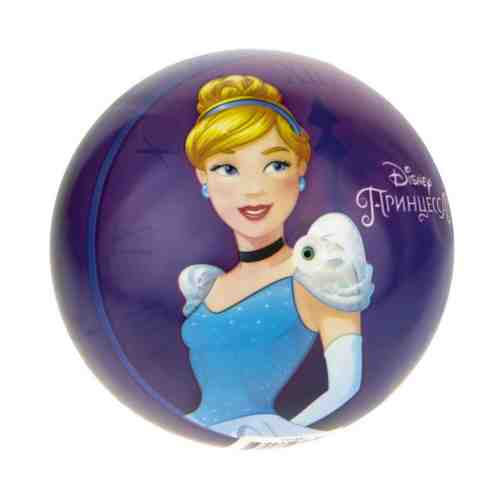 Мяч Disney Принцессы Бэль/Золушка ПВХ 15 см 50 г арт. 3520200