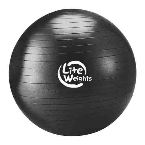 Мяч гимнастический Lite Weights антивзрыв черный 100 см арт. 3501277