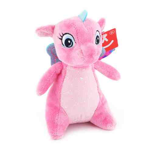 Мягкая игрушка Aurora Дракончик розовый 16 см арт. 3416504