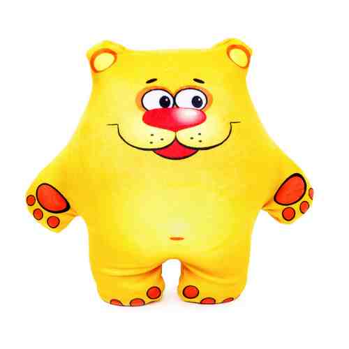 Мягкая игрушка СмолТойс Медвежонок - антистресс игрушка-подушка 29 см арт. 3474959