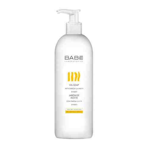 Мыло BABE Laboratorios масляное для сухой чувствительной кожи 500 мл арт. 3451136