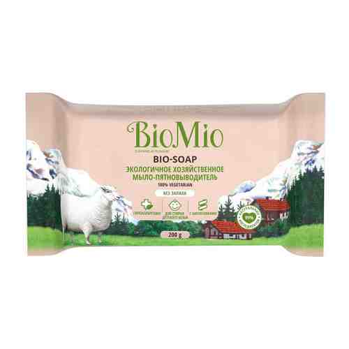 Мыло BioMio Bio-Soap хозяйственное пятновыводитель экологичное без запаха 200 г арт. 3428014