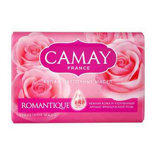 Мыло туалетное Camay Романтик аромат французской розы 85 г арт. 3509561