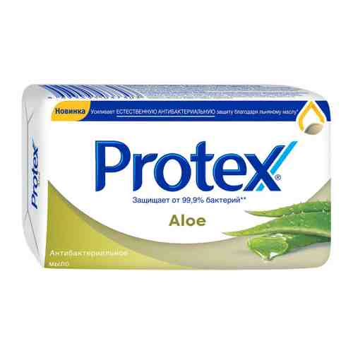 Мыло туалетное Protex Aloe антибактериальное 90 г арт. 3400335