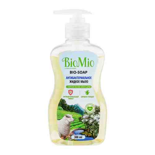 Мыло жидкое для рук BioMio Bio-Soap Чайное дерево защитное экологичное антибактериальное гипоаллергенное 300 мл арт. 3428585