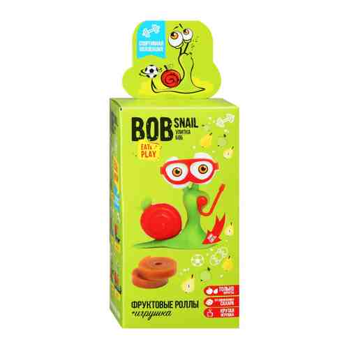 Набор Bob Snail с игрушкой Роллы Фруктовые Яблочно-грушевые 20 г арт. 3495043