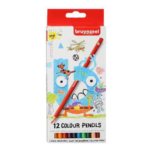 Набор цветных карандашей Bruynzeel 12 цветов арт. 3499897