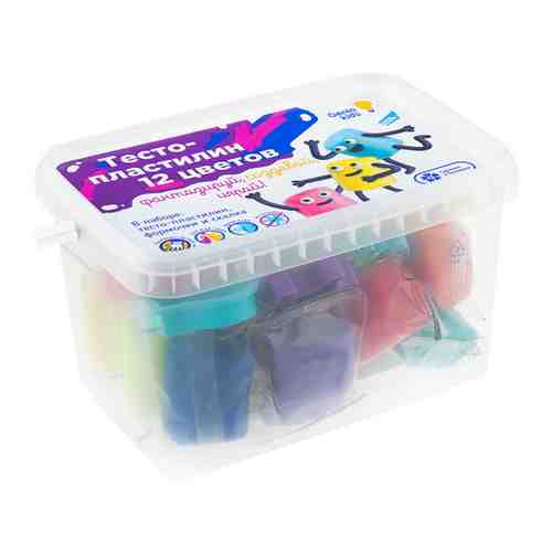 Набор для детской лепки Genio Kids-Art Тесто-пластилин 12 цветов арт. 3412012