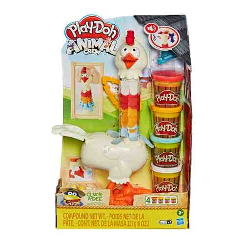 Набор для лепки Hasbro Play-Doh Курочка - чудо в перьях арт. 3481516