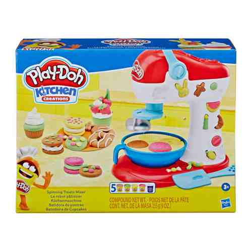 Набор для лепки Hasbro Play-Doh Миксер для конфет арт. 3433788