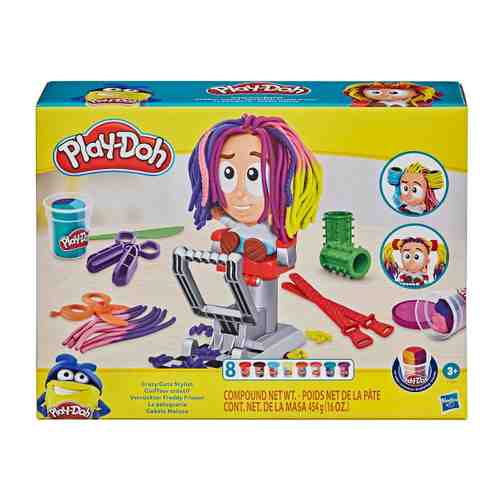 Набор для лепки Hasbro Play-Doh Сумасшедшие прически арт. 3433784