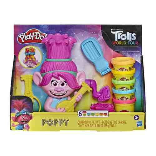 Набор для лепки Hasbro Play-Doh Тролли Розочка арт. 3486259
