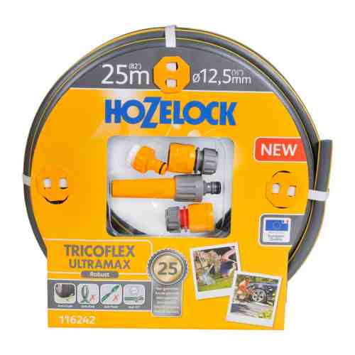 Набор для полива Hozelock 116242 Tricoflex Ultramax starter set 12.5 мм арт. 3512029