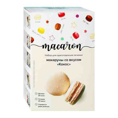 Набор для приготовления Иван-Поле макарун со вкусом Кокоса 290 г арт. 3508374