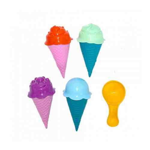 Набор игровой для песочницы Fancy Baby Мороженое (5 предметов) арт. 3428389