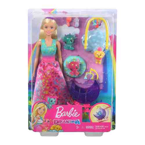 Набор игровой Mattel Barbie Заботливая принцесса в ассортименте арт. 3481883