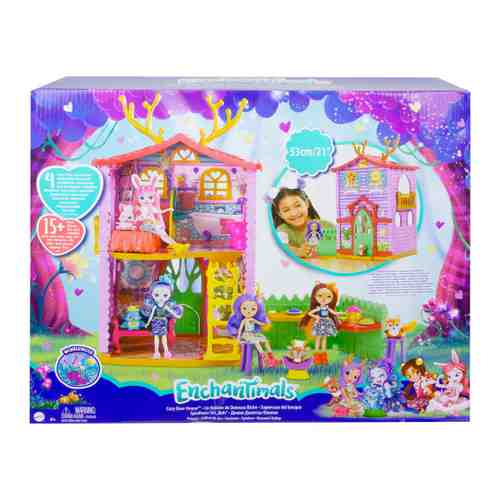 Набор игровой Mattel Enchantimals Домик Данессы Оленни (15 предметов) арт. 3481956