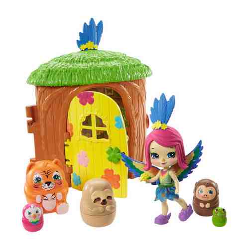 Набор игровой Mattel Enchantimals Домик-сюрприз Пикки Какаду арт. 3428562
