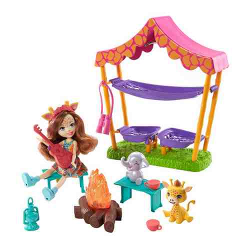 Набор игровой Mattel Enchantimals Кемпинг в саванне арт. 3428563