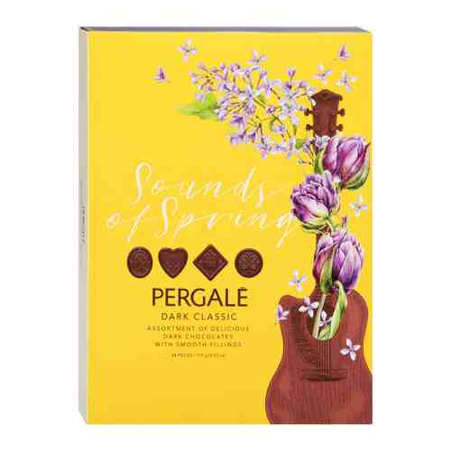 Набор конфет Pergale коллекция темного шоколада ассорти 171 г арт. 3516777