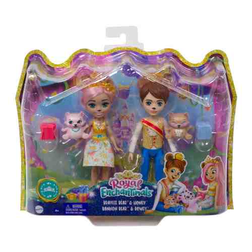 Набор кукол Mattel Enchantimals Брейли Миша и Бэннон Миша с питомцами арт. 3481945